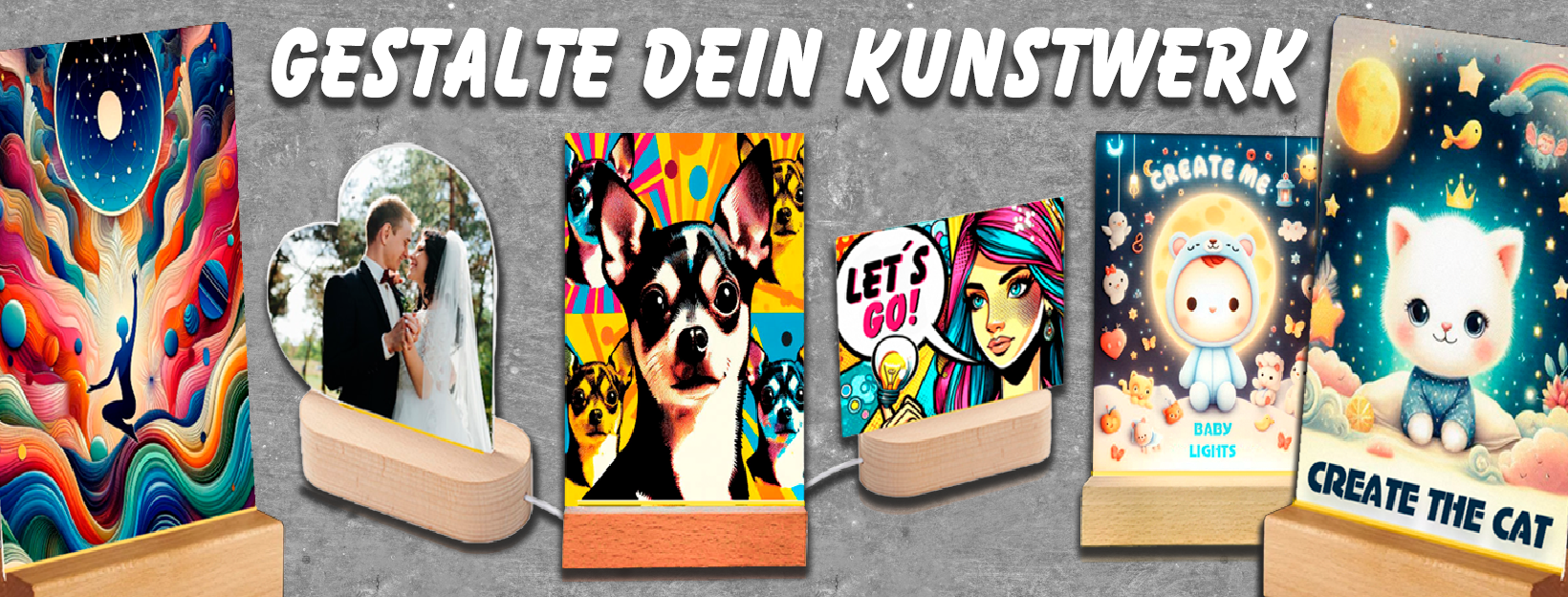 Banner Leuchtrahmen