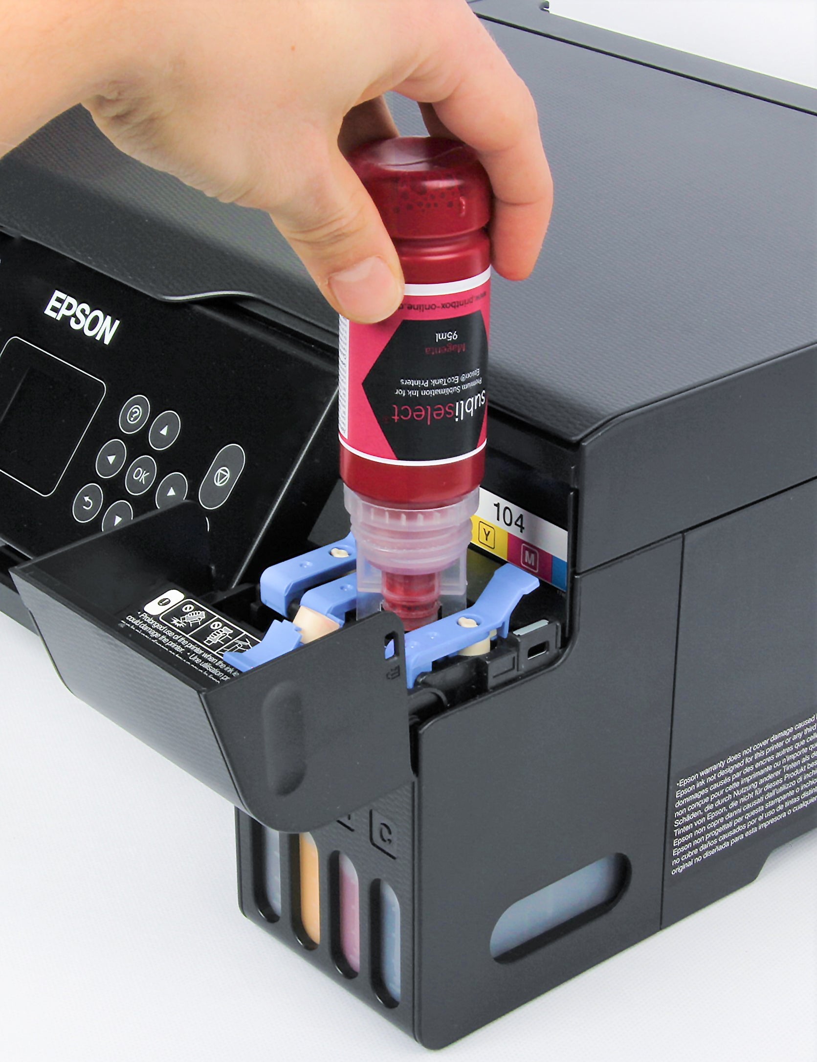 Epson® DIN A3+ ECOTANK Sublimationsdrucker mit Subliking® Starterset