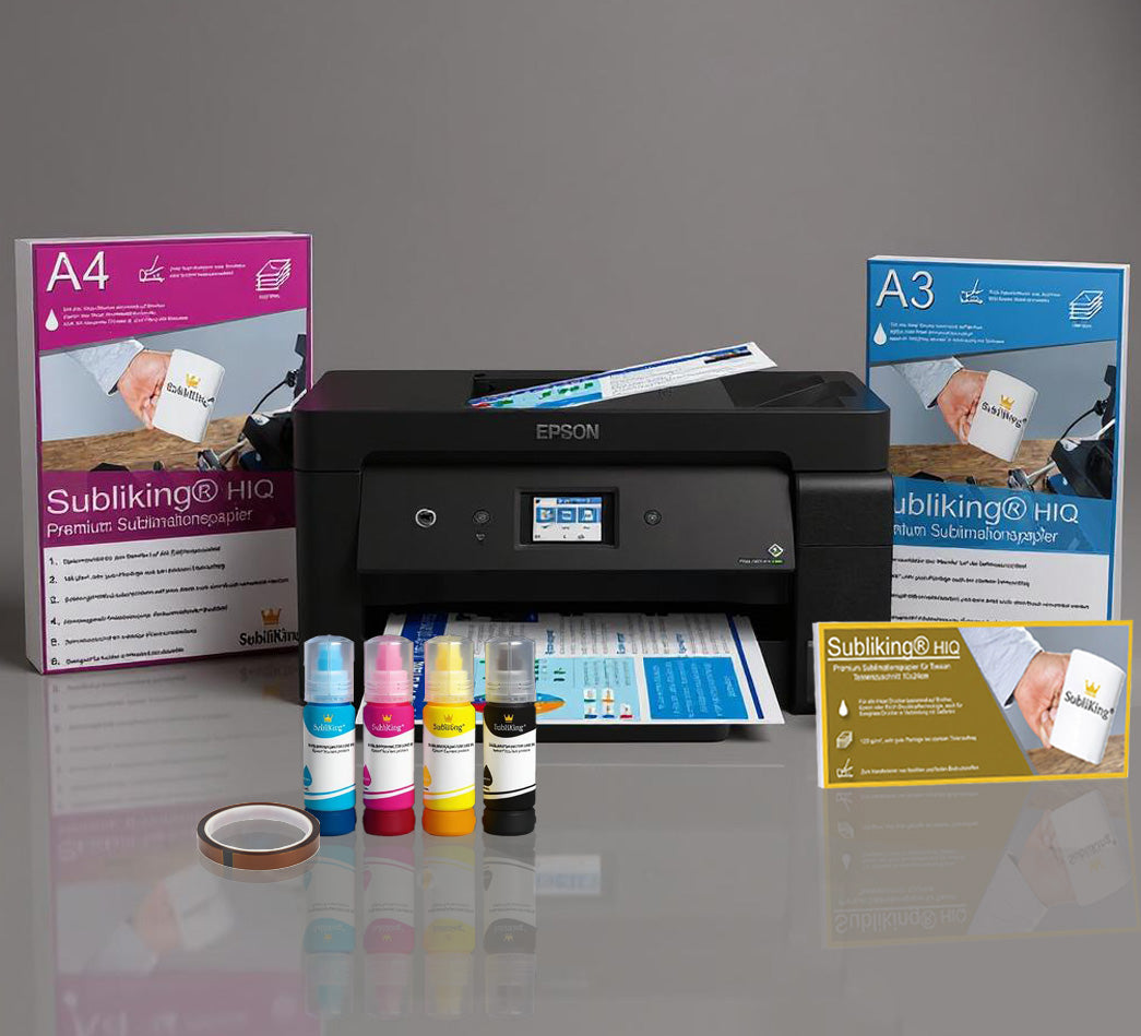 Epson® DIN A3+ ECOTANK Sublimationsdrucker mit Subliking® Starterset