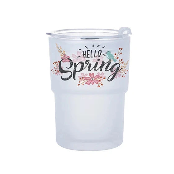 Subliking® Glasbecher stapelbar für Sublimation 400ml / 13oz