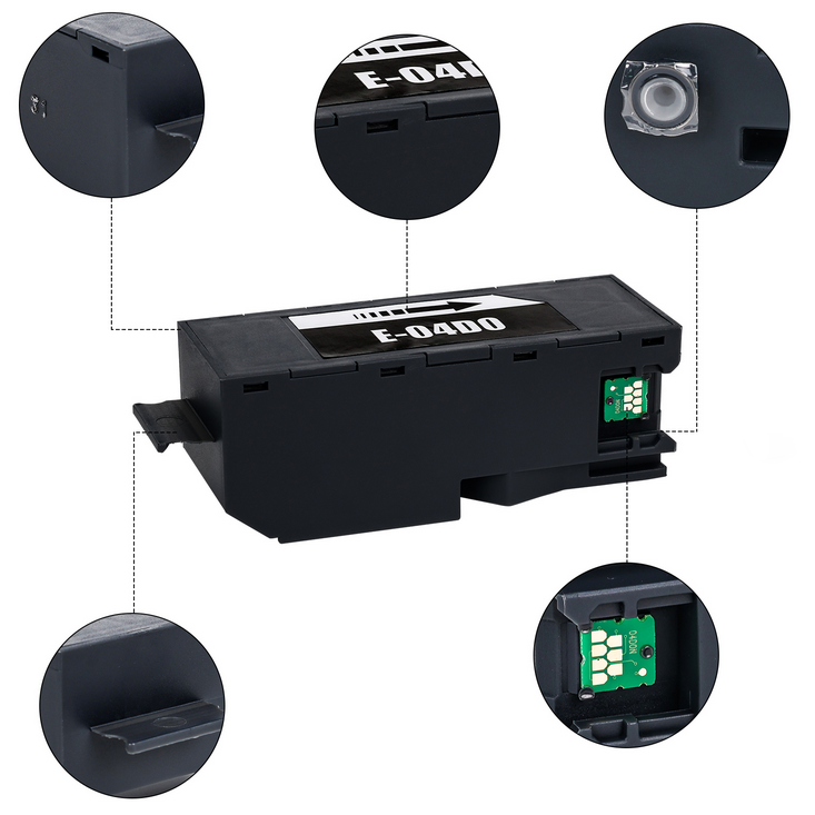 Ultramax® Wartungstank ersetzt Epson® C13T04D000 für EcoTank Drucker