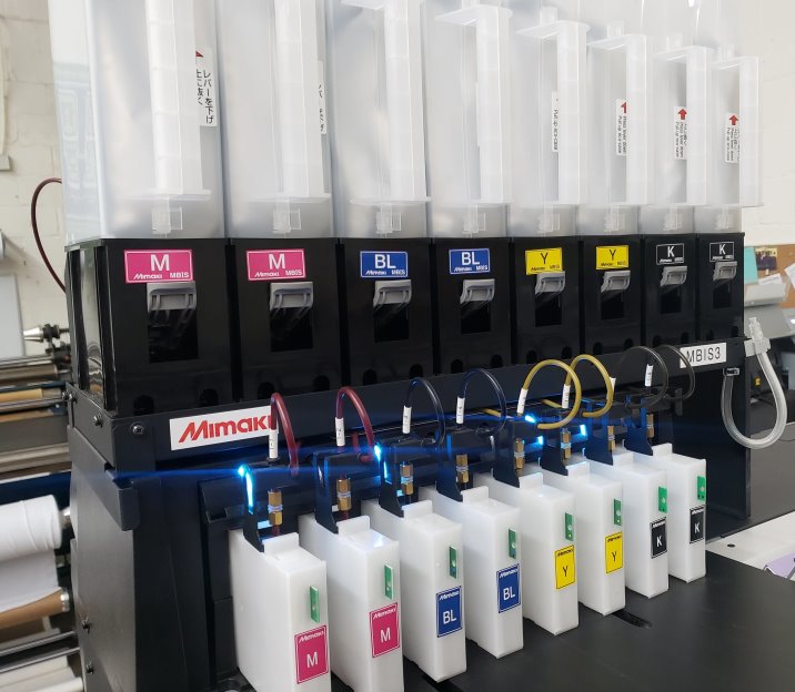 2L PRIME SS21 Tintenbeutel mit Chip Mimaki MBIS ersetzt Mimaki® SS21