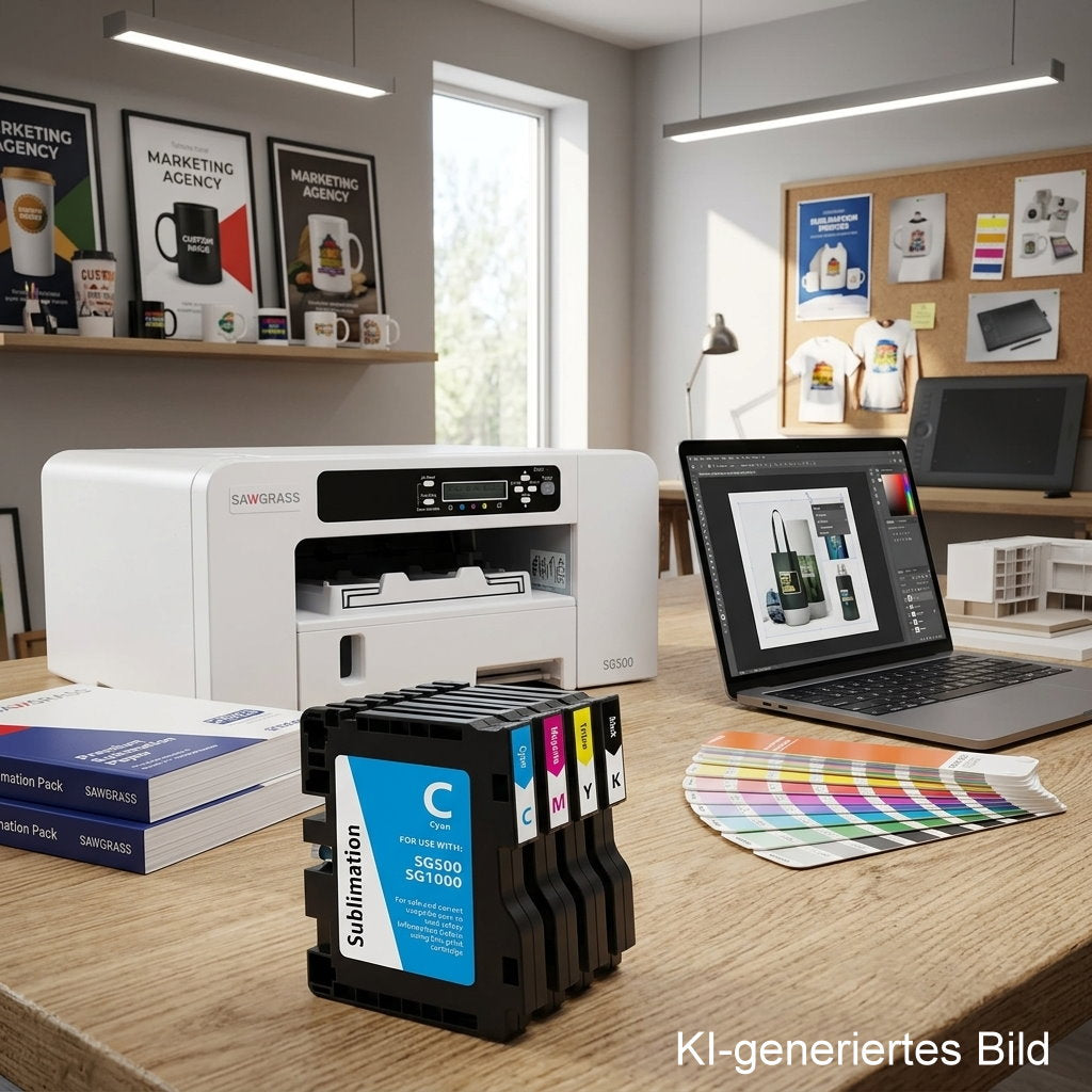 Alternative ink set for Sawgrass SG-500 | SG-1000 Sublijet sublimation ink