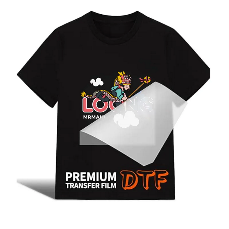 Premium DTF Film, 75my, antistatisch / DTF-Film für den Textildruck