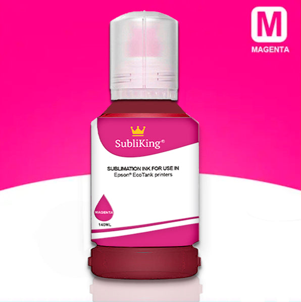 70ml Subliking® sublimation inks for all Epson® EcoTank printers with adapter