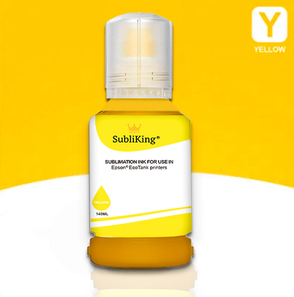 70ml Subliking® sublimation inks for all Epson® EcoTank printers with adapter