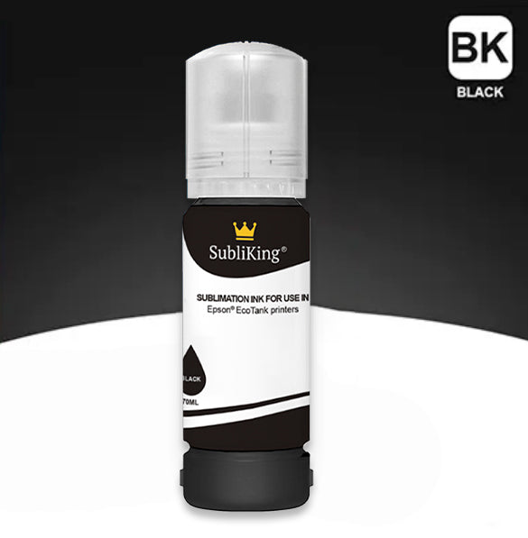 70ml Subliking® sublimation inks for all Epson® EcoTank printers with adapter