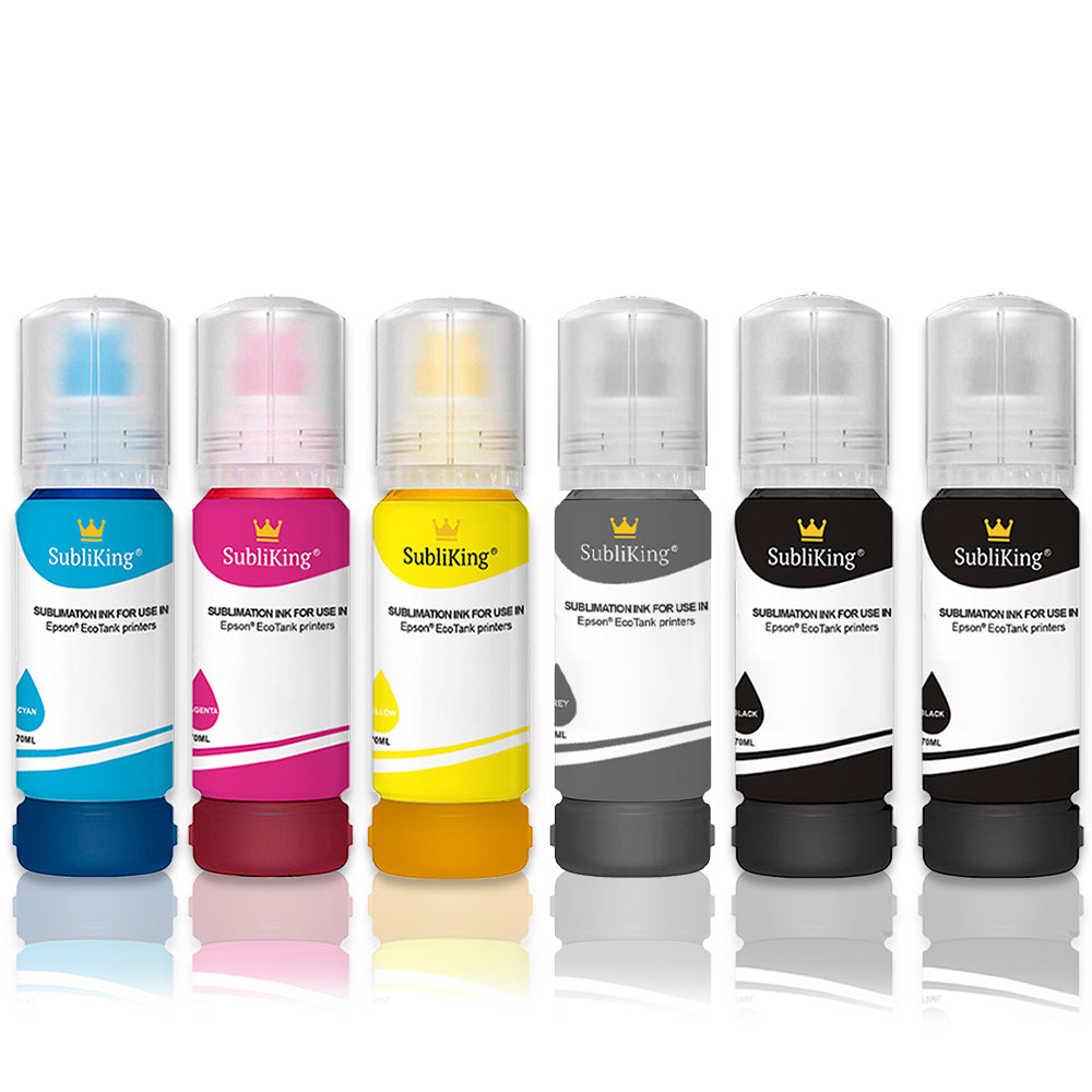 Subliking® Sublimationstinten für Epson® EcoTank ET-8500 | ET-8550 in 6 Farben