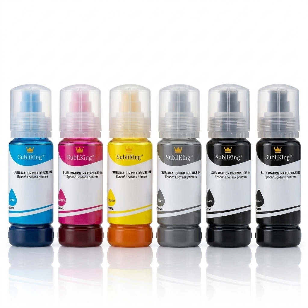 Subliking® sublimation inks for Epson® EcoTank ET-8500 | ET-8550 in 6 colors