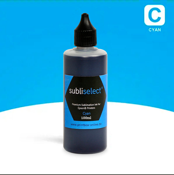 Subliselect® premium sublimation inks for Epson printers without EcoTank adapter