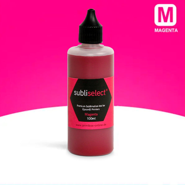 Subliselect® premium sublimation inks for Epson printers without EcoTank adapter