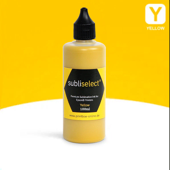 Subliselect® premium sublimation inks for Epson printers without EcoTank adapter
