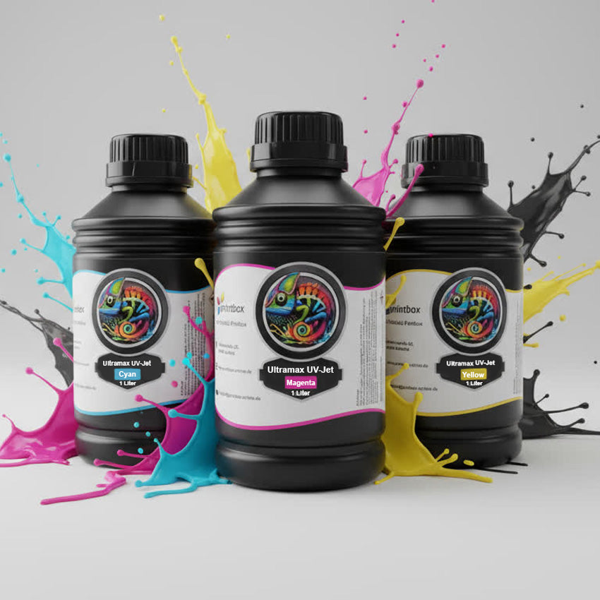 1 liter UV LED ink for Epson® DX5 | DX7 | L800 | L1800 | TX800 | XP300