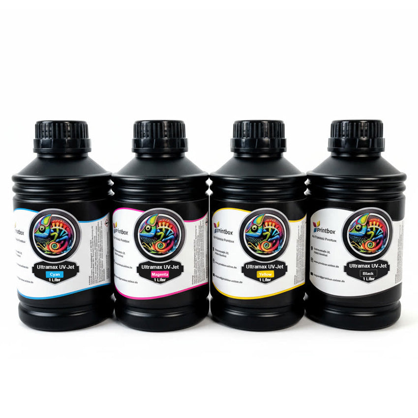 1 liter UV LED ink for Epson® DX5 | DX7 | L800 | L1800 | TX800 | XP300