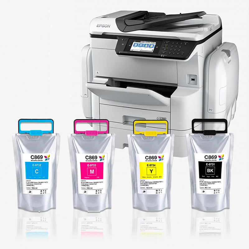 Ultramax® Kompatible Office Tinten ersetzen die Epson Workforce Pro WF-C869 Serie