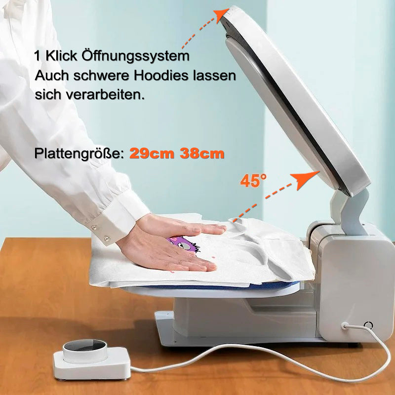 Subliking® Autopress Transfer Press, Heat Press, T-Shirt Press | 29cm 38cm