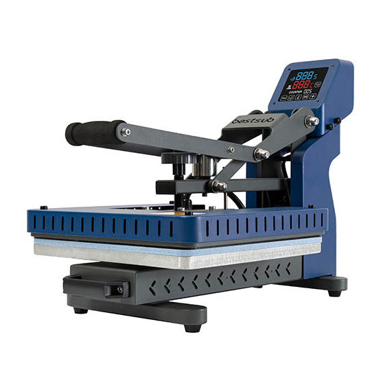 Transferpresse Heisspresse öffnet automatisch + ausziehbare Arbeitsplatte / 40x50cm