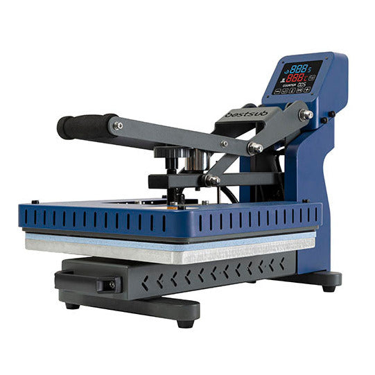 Transferpresse Heisspresse öffnet automatisch + ausziehbare Arbeitsplatte / 40x50cm