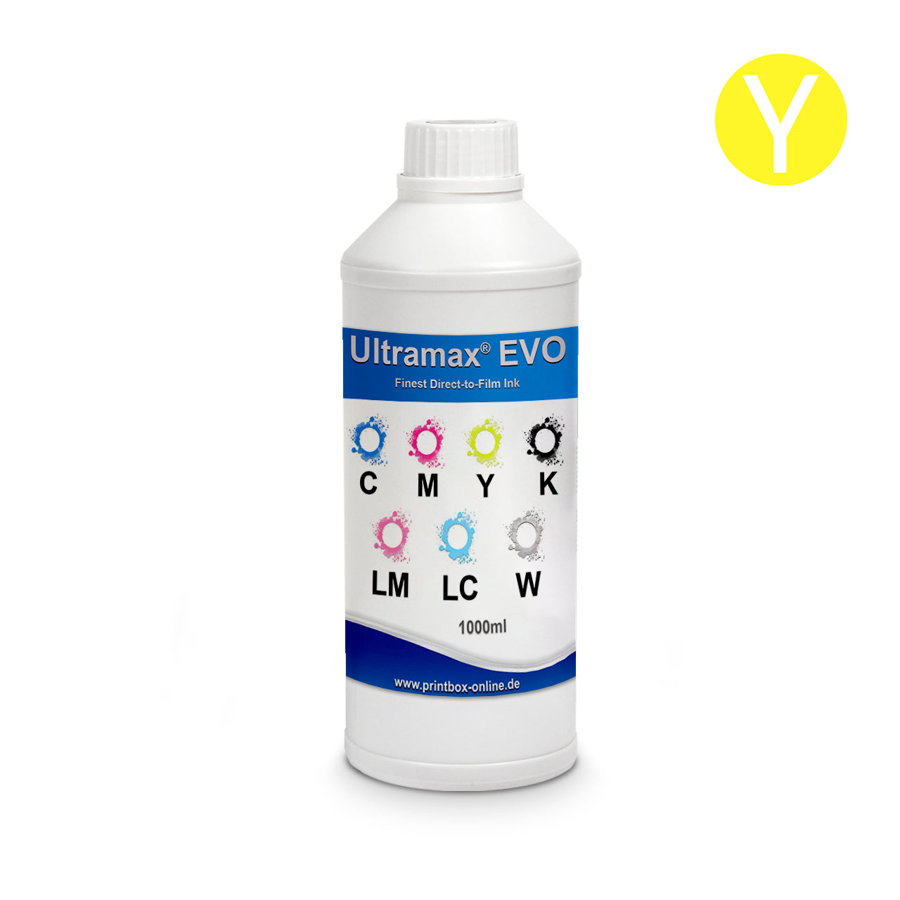 Ultramax® EVO DTF Tinte / Textil Tinte mit OEKO-TEX® Zertifikat