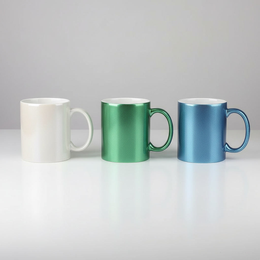 SubliKing® Keramik Tasse mit Perlglanz Oberfläche für Sublimation -11oz