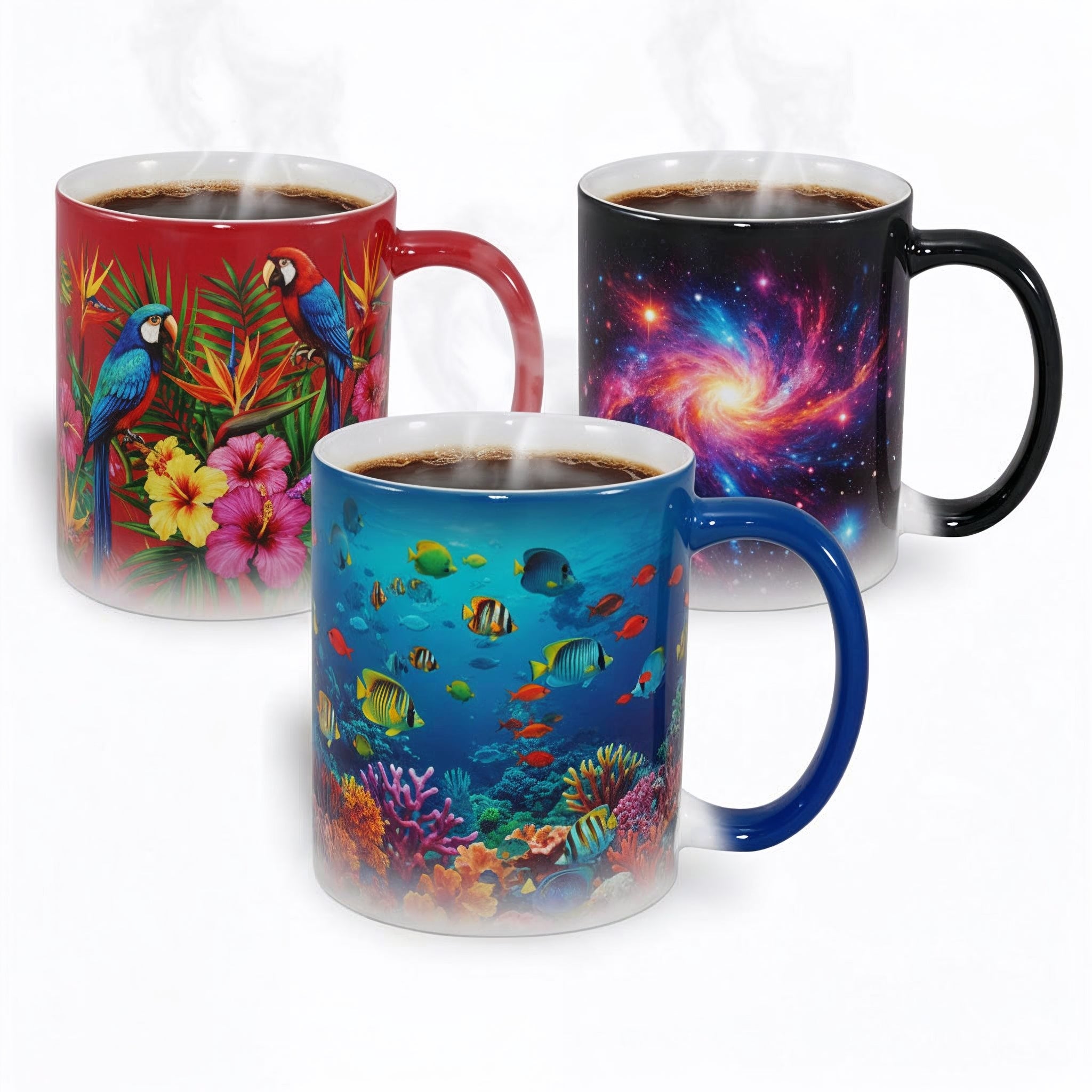 Subliking® Farbwechsel-Zaubertasse-Magic Mug für Sublimation, glänzend, 11oz