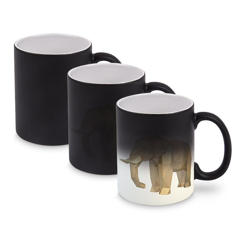 11oz Zaubertasse Magic Mug für Sublimation mit Farbwechsel Effekt