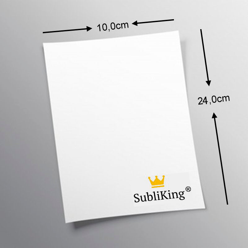 Subliking® Light Sublimationspapier mit eingefärbter Rückseite | 10x24cm