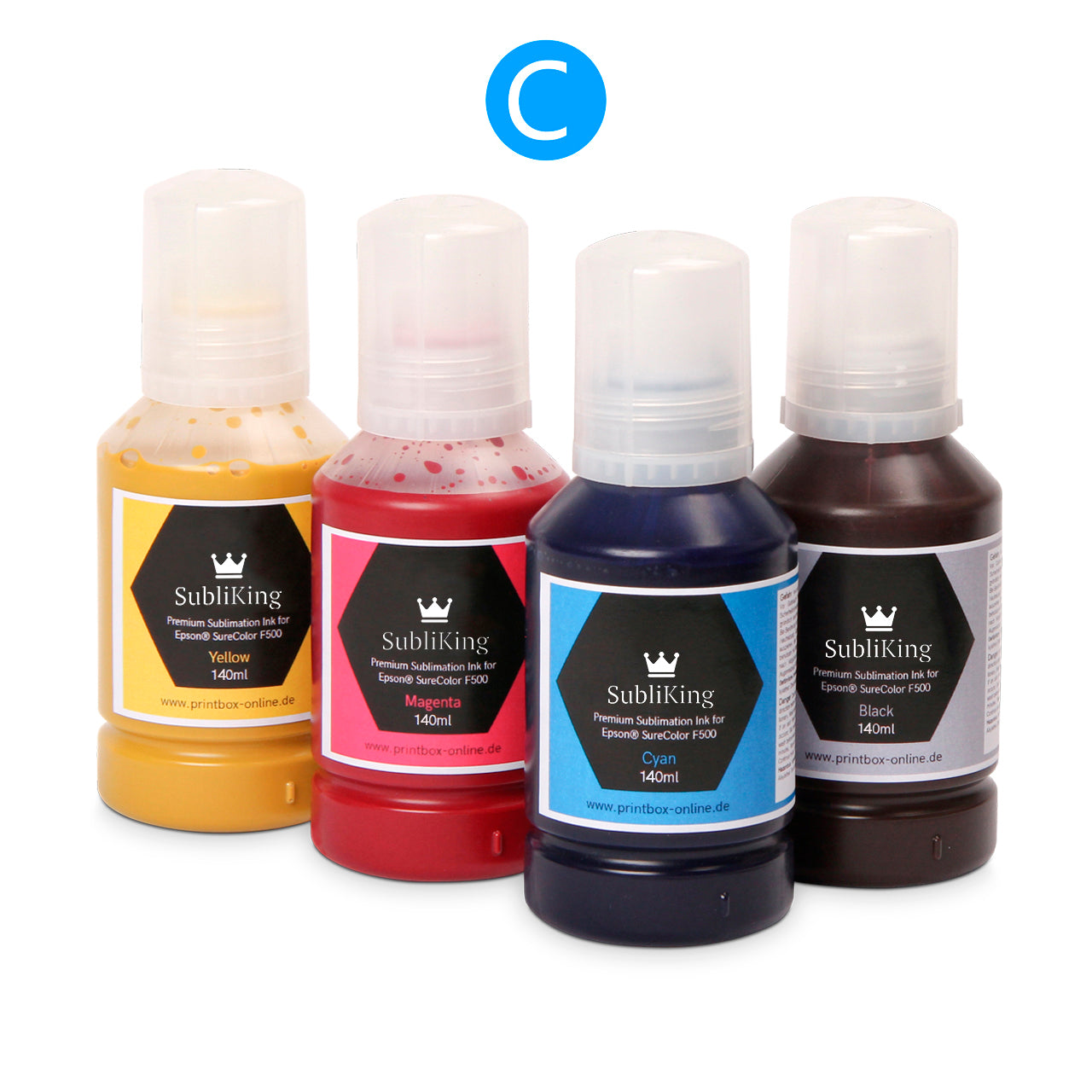 Subliking® sublimation ink for Epson® SureColor SC-F100 / SC-F500