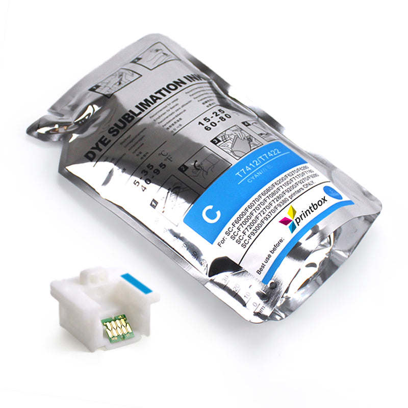 SubliKing® DS für Epson® SureColor F6000 F6200 F7000 F7100 Cyan