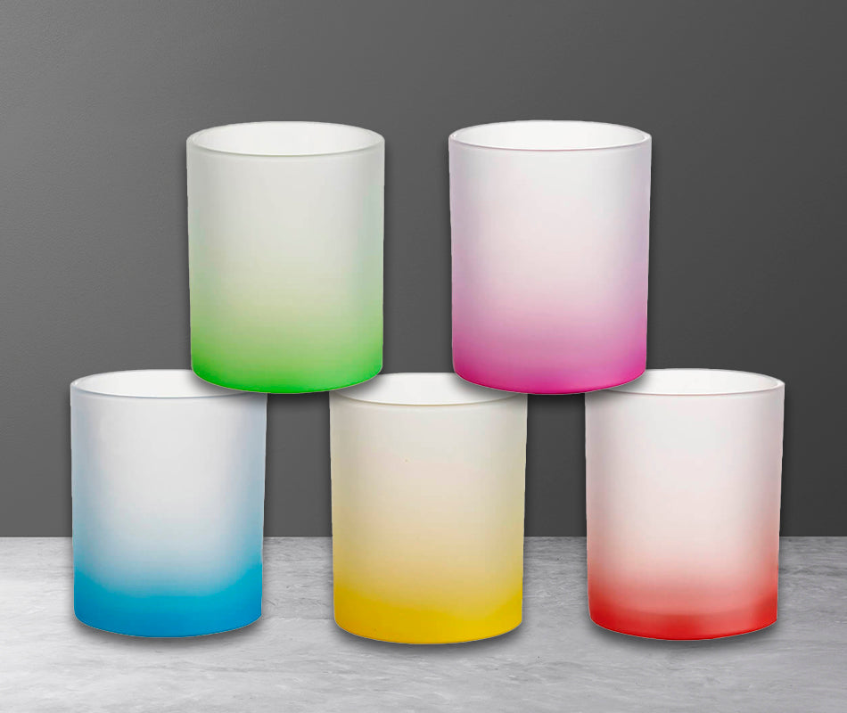 Subliking® 10oz Trinkglas für Sublimation in 5 Farben| Premium Orca Beschichtung