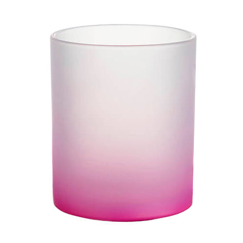 Subliking® 10oz Trinkglas in 5 verschiedenen Farben für Sublimation | Premium Orca Beschichtung Pink