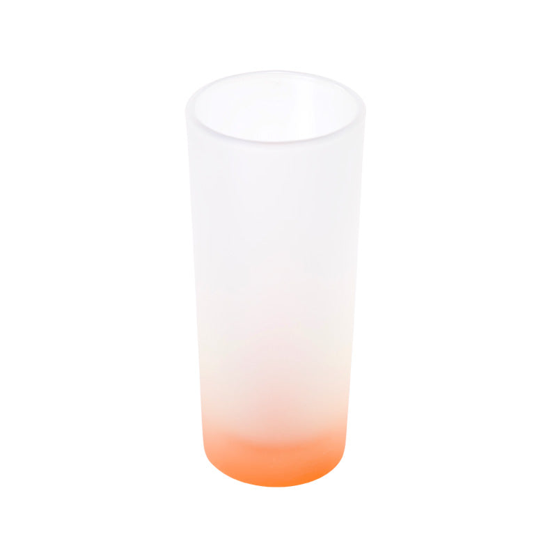 Subliking® 225ml Trinkglas für Sublimation | Premium Orca Beschichtung Orange