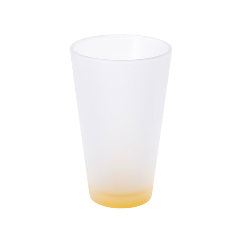 Subliking® 325ml Trinkglas für Sublimation | Premium Orca Beschichtung Gelb