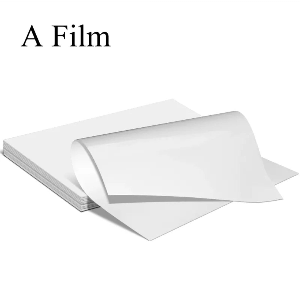 UV DTF Film (A-Film) für UV-DTF Anwendungen / 30 x 42cm / 50Bl.