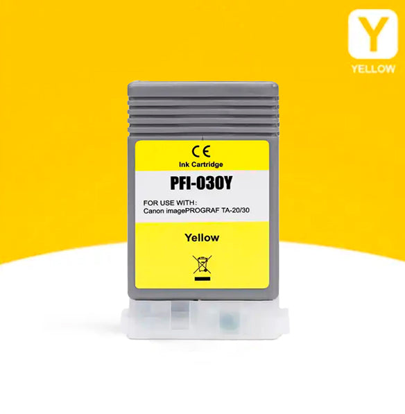 Kompatible Tintenpatrone für Canon® PFI-030 Yellow