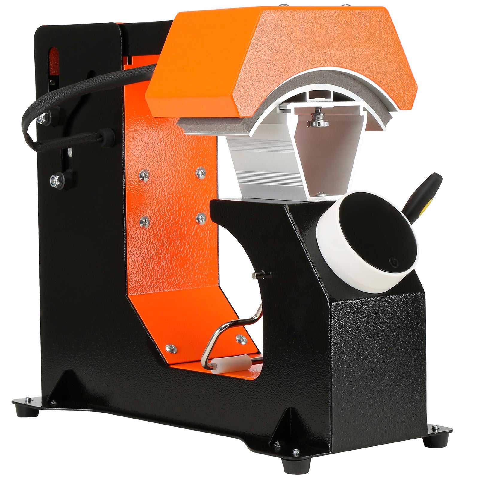 3-in-1 cap transfer press including 3 different heating elements