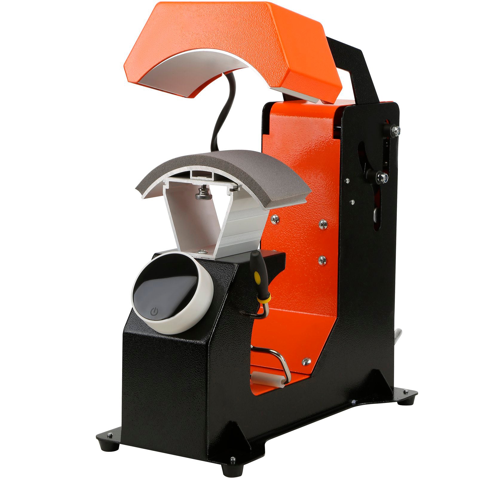 3-in-1 cap transfer press including 3 different heating elements