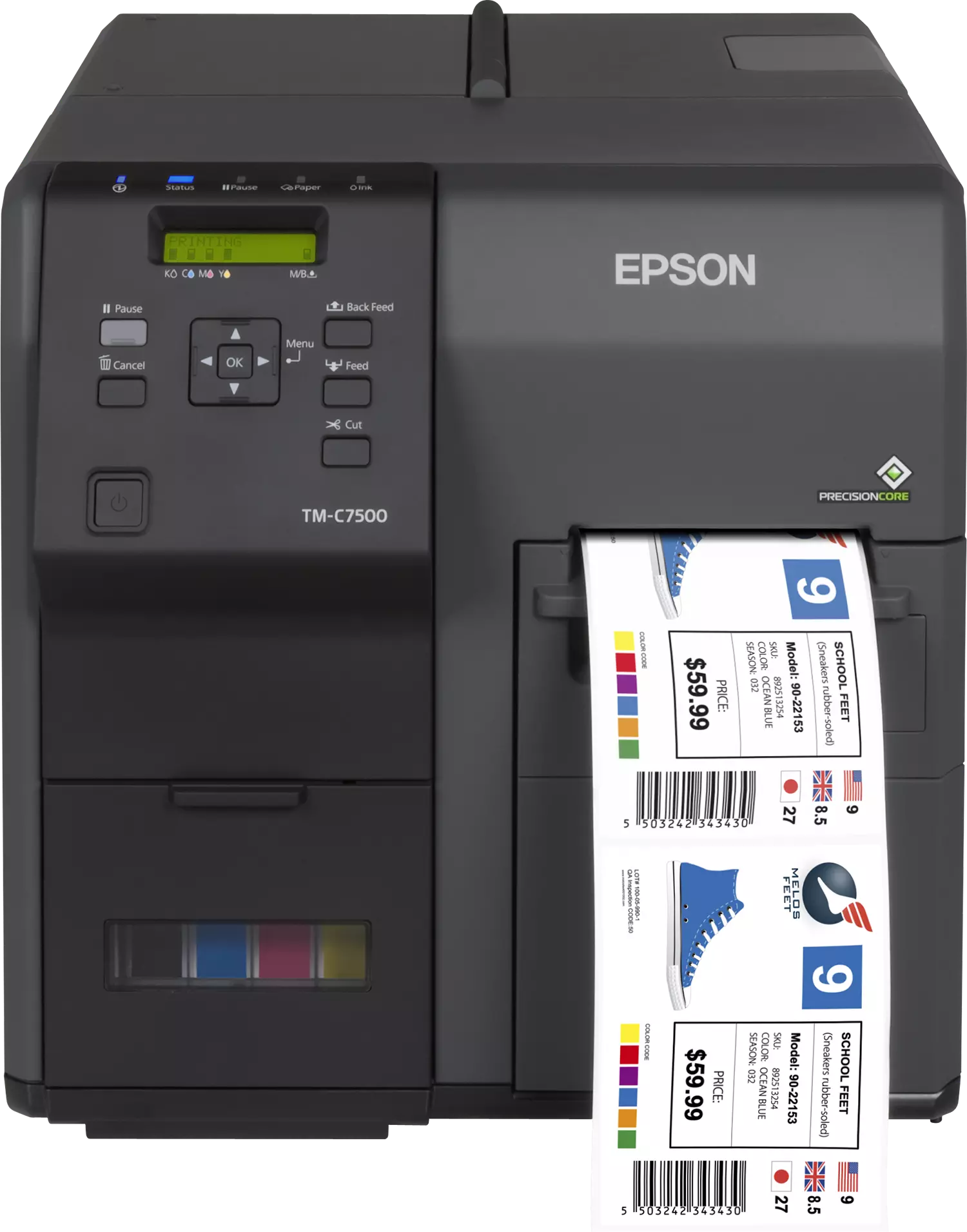 Ultramax® Tinten für Epson ColorWorks C7500 ersetzen SJIC30P