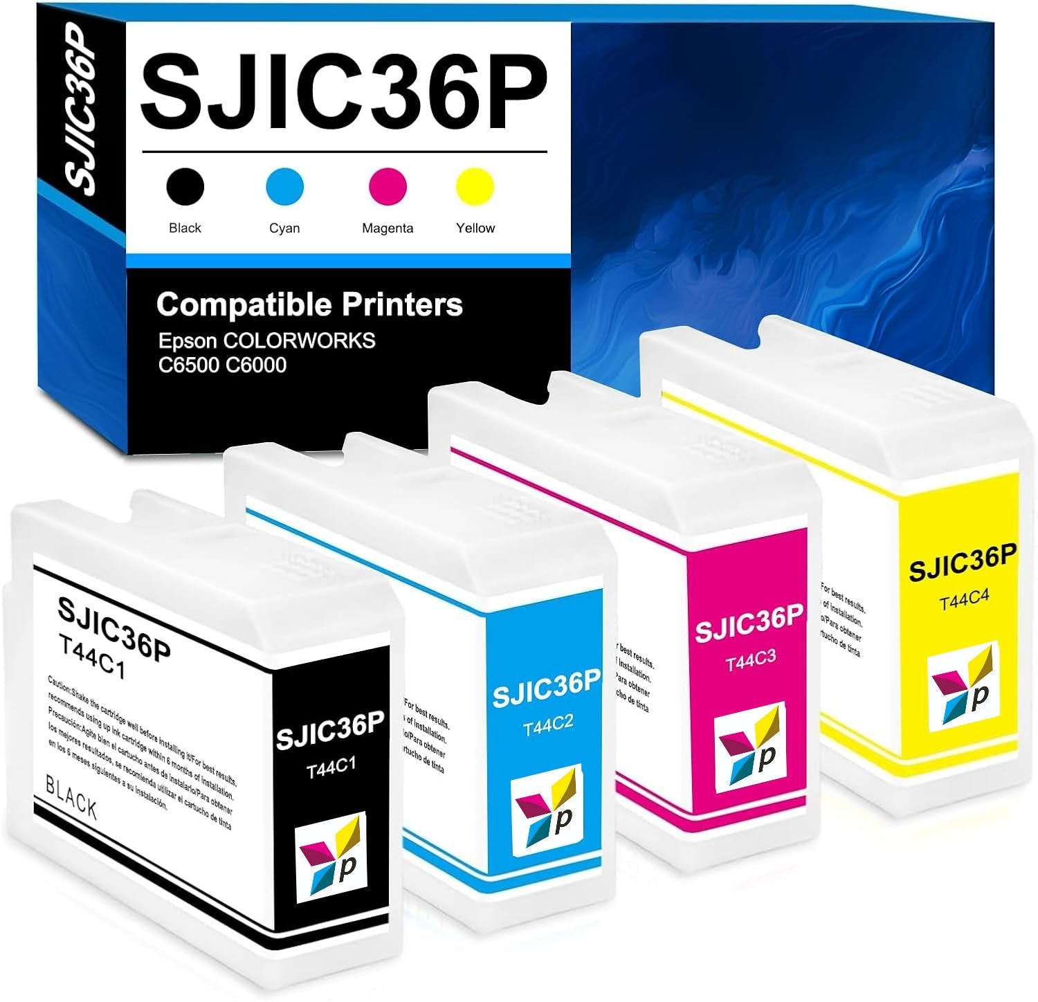 Ultramax® Tinten für Epson ColorWorks C6000/6500 ersetzen SJIC36P