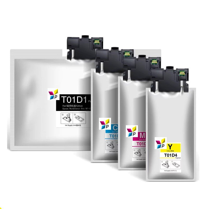 Ultramax Tintenpatronen kompatibel mit Epson WF-C529R & C579R (T01D1-T01D4)