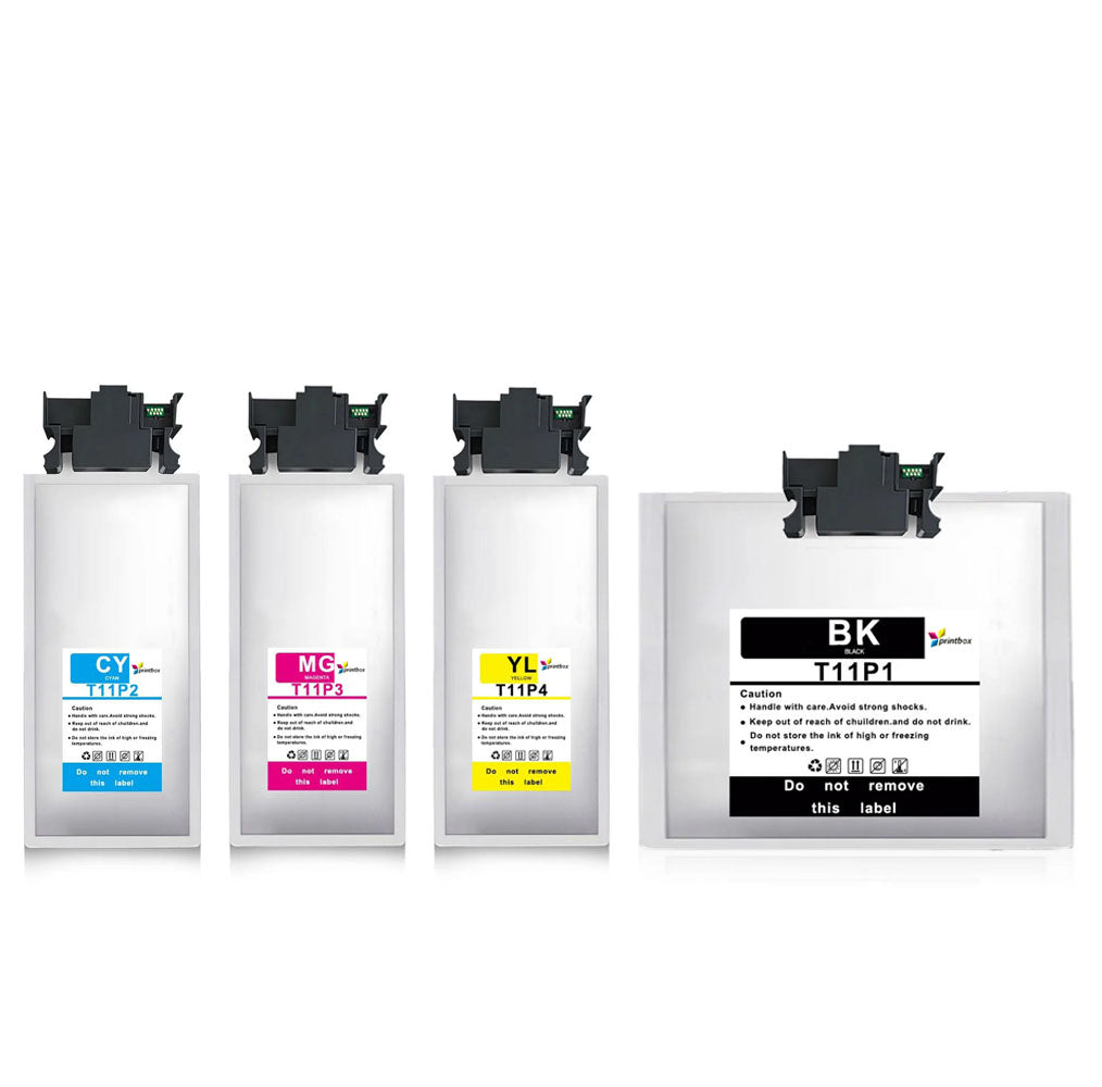 Ultramax®- Kompatible InkJet-Tintenbeutel T11P1-T11P4 ersetzen Epson® WorkForce Pro EP-C800RDW, EM-C800RDWF