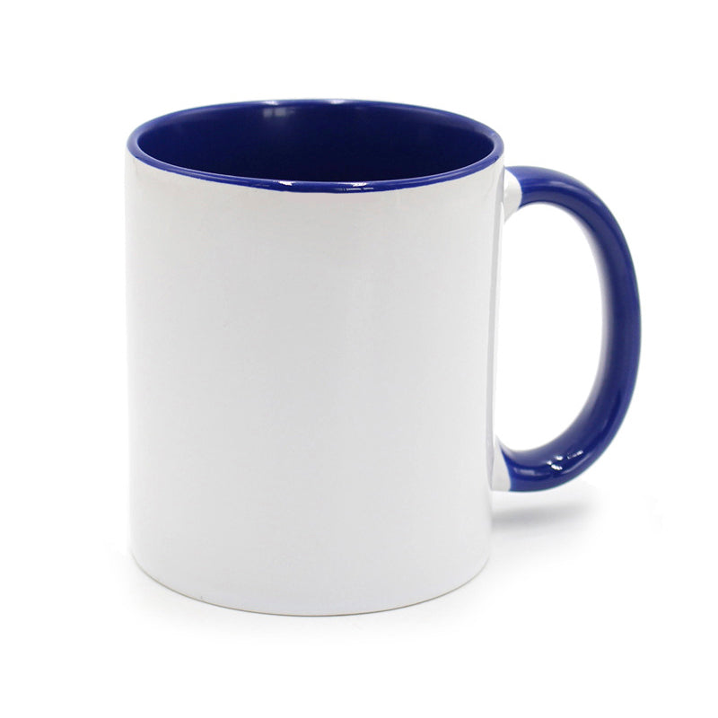 Two-Tone Tasse Innenseite und Henkel farbig einzeln verpackt in weißem Karton