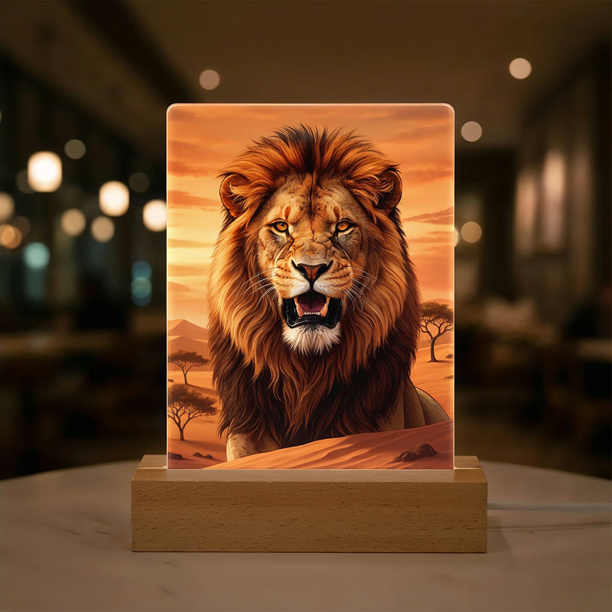 LED Acryl Foto Rahmen - beleuchtet - für Sublimation