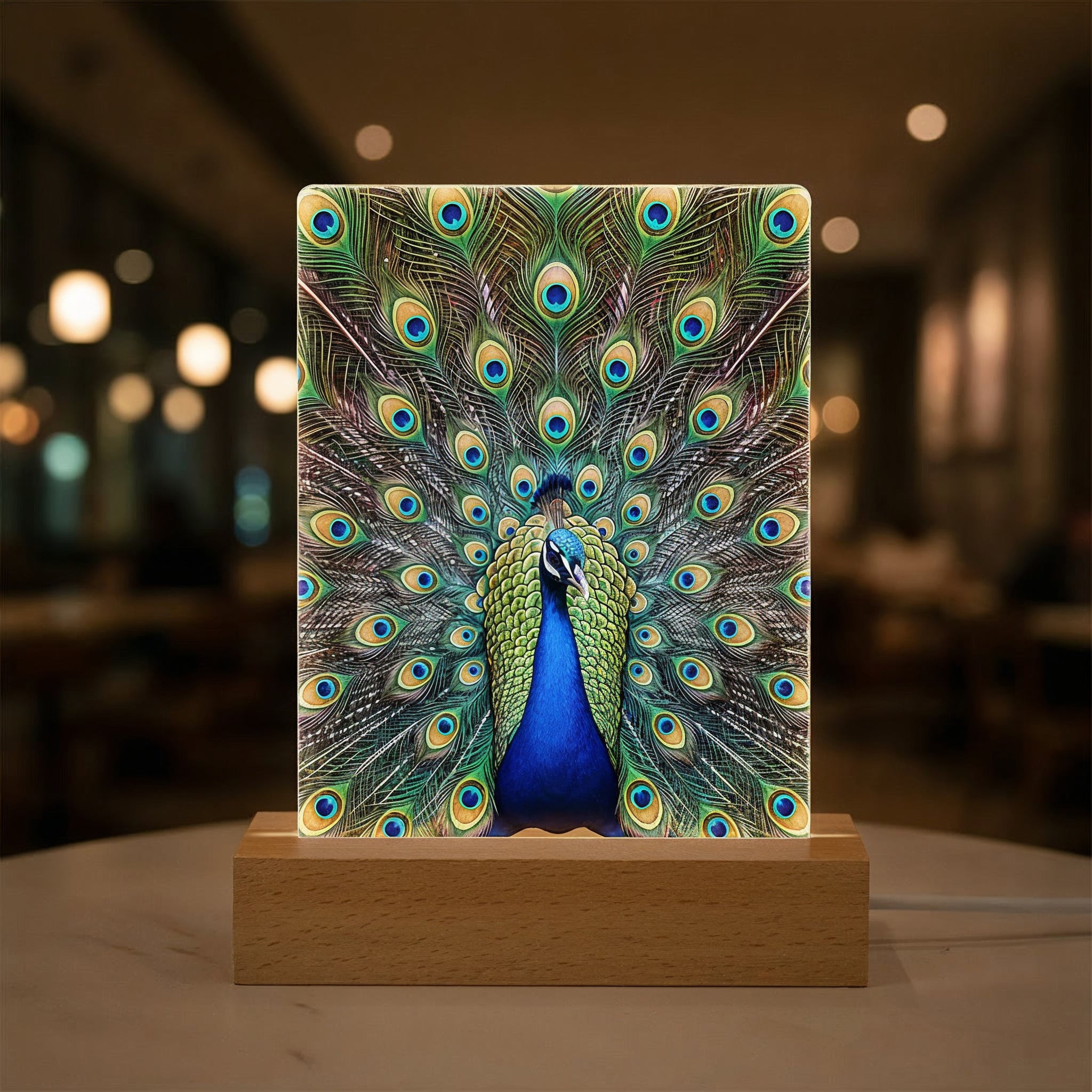 LED Acryl Foto Rahmen - beleuchtet - für Sublimation