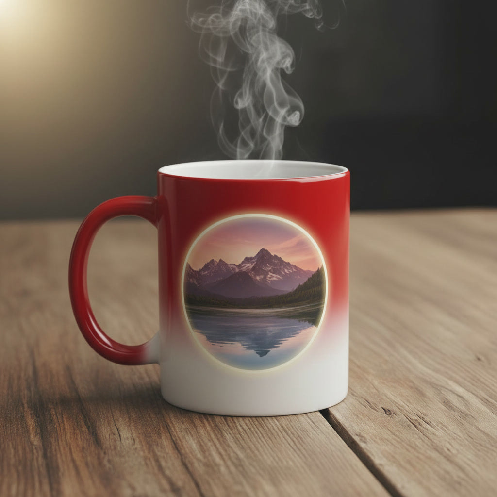 Subliking® Farbwechsel-Zaubertasse-Magic Mug für Sublimation, glänzend, 11oz