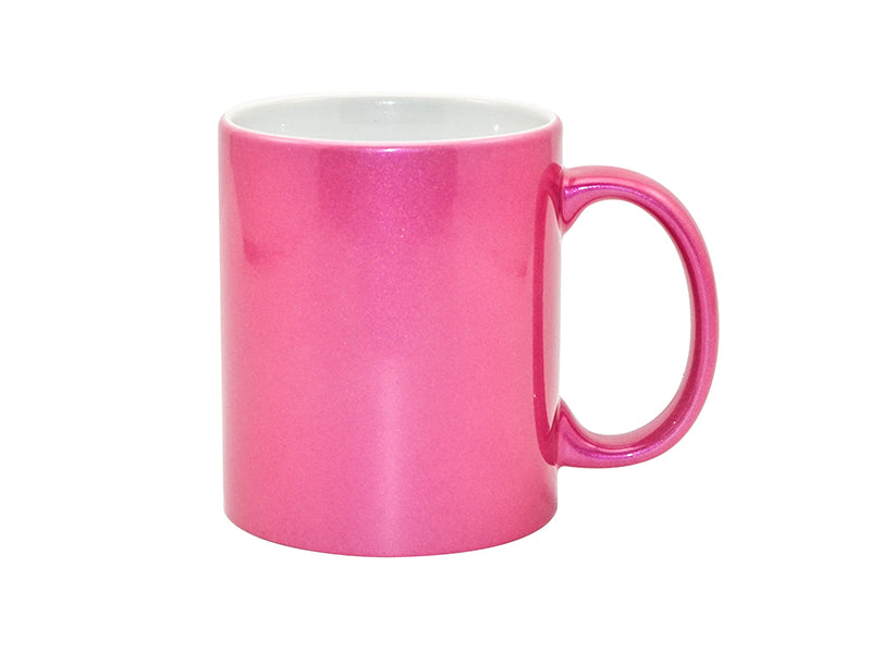 Perlglanz Effekt Tasse 11oz für Sublimation in Pink