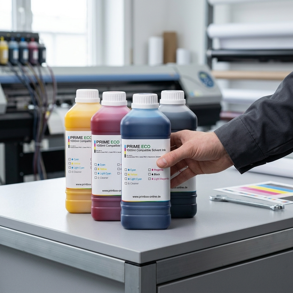 1L Prime Eco inks replace Eco-Sol Max inks for Roland®