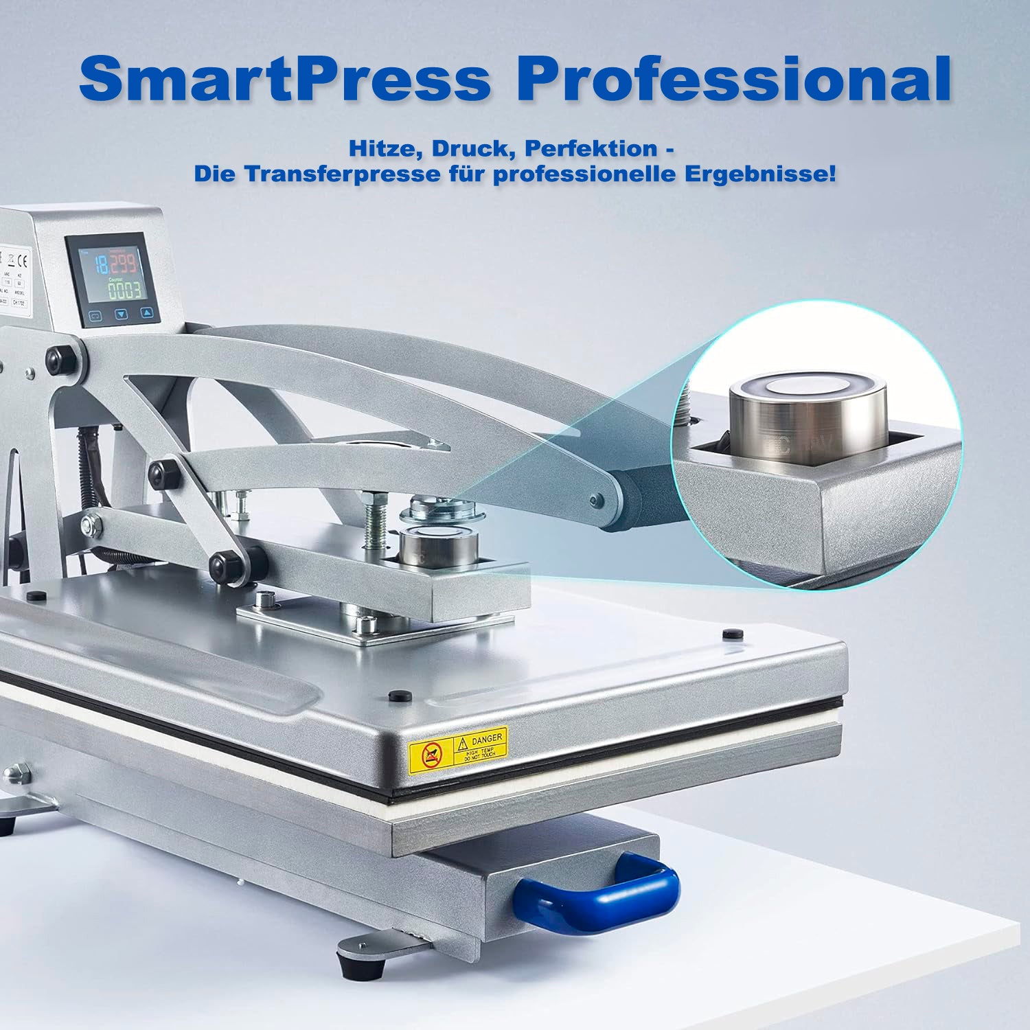SmartPress Professional Transferpressen V2 mit Wechselplatten System