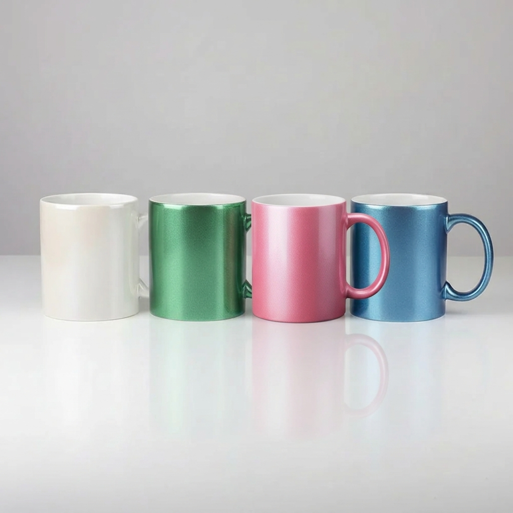 SubliKing® Keramik Tasse mit Perlglanz Oberfläche für Sublimation -11oz