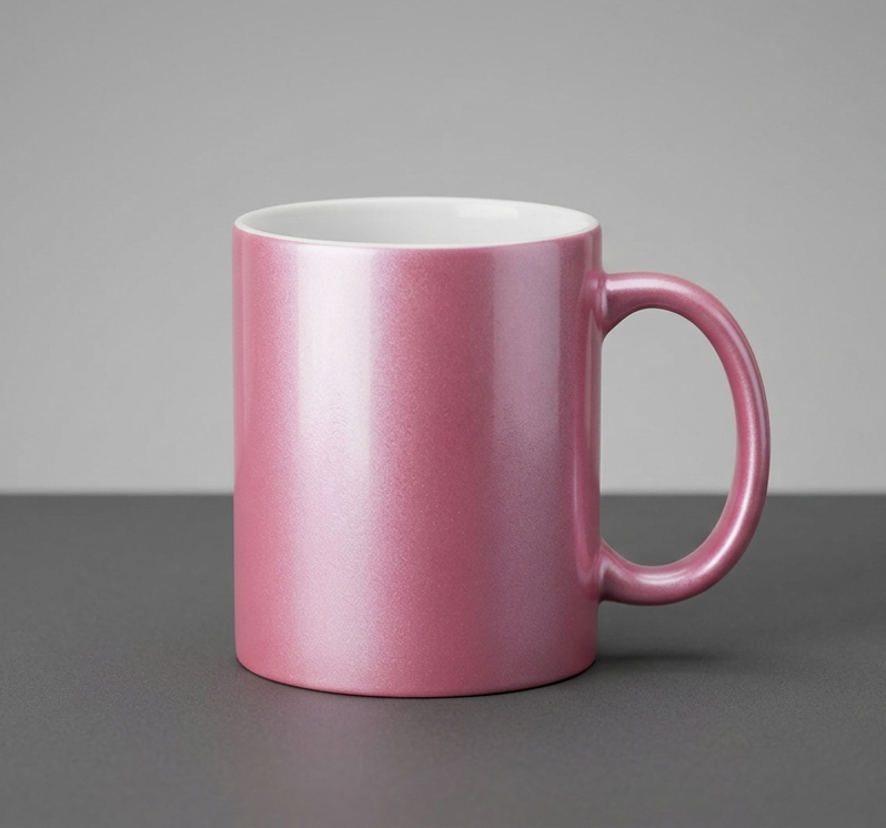 SubliKing® ceramic mug with pearlescent surface for sublimation -11oz
